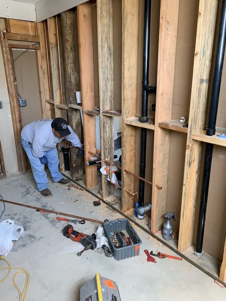 Commercial rough-in plumbing for Commercial Plumbing in Aquia Harbour
